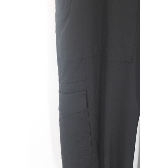 Athleta Chelsea CARGO BLACK LINEDPANT SIZE 8 T TALL EUC - Picture 6 of 10